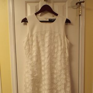 Karl Lagerfeld Paris White Dress Size 12